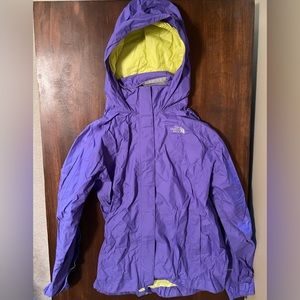 Child Size Large North Face Rain Jacket